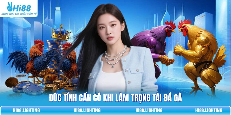 Trọng Tài Đá Gà - Nhiệm Vụ Chính Và Các Phẩm Chất Cần Có Đức tính cần có khi làm trọng tài đá gà