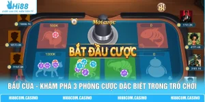 Bầu Cua - Khám Phá 3 Phòng Cược Đặc Biệt Trong Trò Chơi