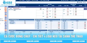 Cá Cược Bóng Chày - Chi Tiết 4 Loại Kèo Tại Sảnh Thể Thao