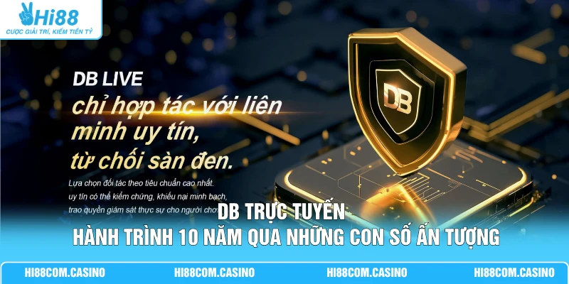 DB Trực Tuyến - Hành Trình 10 Năm Qua Những Con Số Ấn Tượng