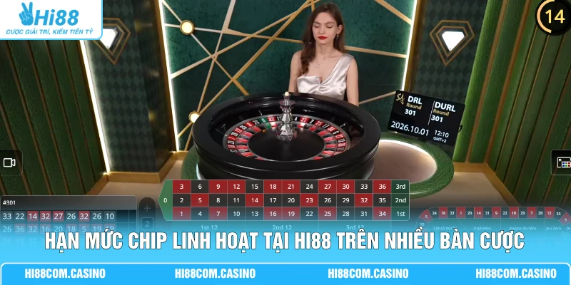 SA Trực Tuyến - Trải Nghiệm 100+ Bàn Chơi Live Đỉnh Cao Hạn mức chip linh hoạt tại Hi88 trên nhiều bàn cược