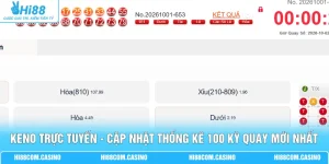 Keno Trực Tuyến - Cập Nhật Thống Kê 100 Kỳ Quay Mới Nhất