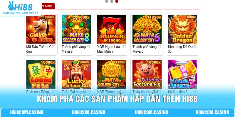 YGR Điện Tử | Trải Nghiệm 99+ Game Đổi Mới Cực Đỉnh Cao Khám phá các sản phẩm hấp dẫn trên Hi88