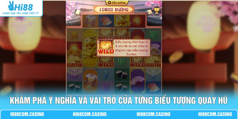 Neko May Mắn Hi88 Bùng Nổ Trải Nghiệm Slot Game Đỉnh Cao Khám phá ý nghĩa và vai trò của từng biểu tượng quay hũ