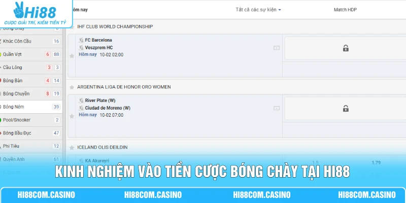 Kinh nghiệm vào tiền cược bóng chày tại Hi88