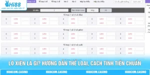 Lô Xiên Là Gì? Hướng Dẫn Thể Loại, Cách Tính Tiền Chuẩn